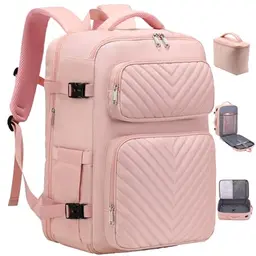 HDeye Damen-Reiserucksack, erweiterbar, 17.3
