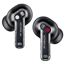Nothing Ear kabellose Bluetooth-Kopfhörer mit aktiver Geräuschunterdrückung, langer Akku, Schwarz