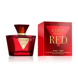 GUESS Seductive Red Eau de Toilette für Damen, Blumig-Fruchtiger Duft, 75 ml