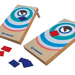 Schildkröt Cornhole Set mit 2 Boards und 8 Sandsäckchen für Indoor und Outdoor