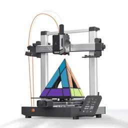 Anycubic Kobra 3 V2 3D Drucker mit Auto Nivellierung und Hochgeschwindigkeitsdruck 600mm/s, Druckgröße 255x255x260mm