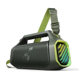 Soundcore Boom 2 Plus Bluetooth Lautsprecher, 140W, 20h Akku, wasserdicht IPX7, tragbar, RGB Lichter, Power Bank