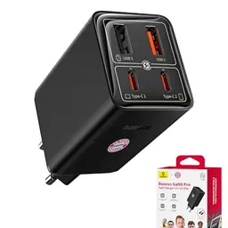 Baseus 65W GaN USB C Ladegerät - Schnellladung für MacBook Pro, iPad und weitere Geräte