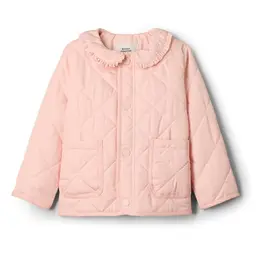 Amazon Essentials Baby-Mädchen Feldjacke mit Rüschen, Rosa, 18 Monate