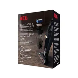 AEG Filterset Doppelpack, waschbar, für QX6, QX7, QX8-2, blau/grau