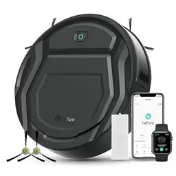 LEFANT WLAN Saugroboter M210P – Superschlank, leise, selbstaufladend, kompatibel mit Alexa, ideal für Haushaltsreinigung