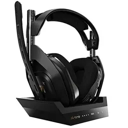 ASTRO A50 Wireless Gaming-Headset mit Ladestation - Schwarz/Gold, für Xbox und PC