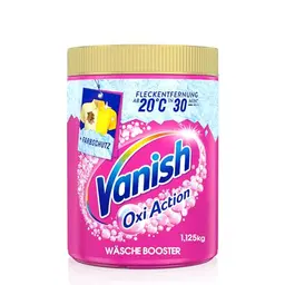 Vanish Oxi Action Pulver Pink – 1,125 kg – Fleckenentferner für bunte Wäsche