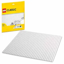 LEGO 11026 Classic Weiße Bauplatte, quadratische Basisplatte mit 32x32 Noppen