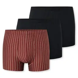 Schiesser Herren 3er Pack Bio Baumwolle Unterwäsche Shorts mit weichem Bund