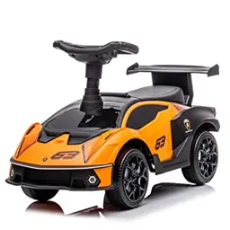 TURBO CHALLENGE Lamborghini Lauflernhilfe Orange - Kinderspielzeug ab 12 Monaten
