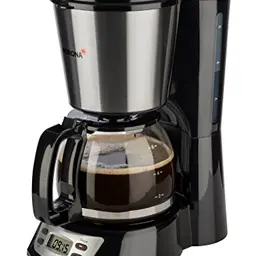 Korona 12113 Kaffeemaschine aus Edelstahl mit Timer für 6 Tassen