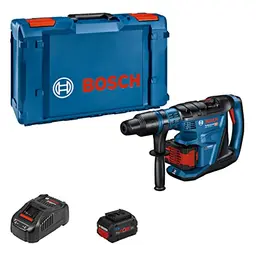 Bosch Professional 18V Bohrhammer GBH 18V-40 C mit 2x Akku und Schnellladegerät