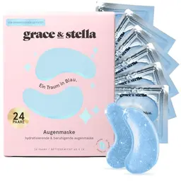 grace & stella - Augenpads gegen Augenringe und Tränensäcke, kühlend und erfrischend [24 Paare]