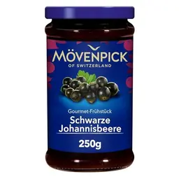 Mövenpick Gourmet-Frühstück Schwarze Johannisbeere, Fruchtaufstrich 250 g