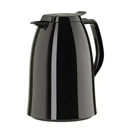 Emsa Mambo Isolierkanne 1,5 L, 12h heiß/24h kalt, verschluss, schwarz