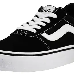 Vans Damen Ward Sneaker Schwarz/Weiß, Gr. 39 EU