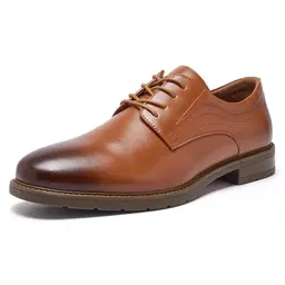 SHULOOK Herren Oxford Anzugschuhe Classic - Hellbraun, Größe EU 40