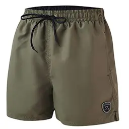 Zagano Badehose Herren lang grün Olive, Gr. M