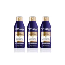 Dessange Nutri-Concealer-Shampoo für gefärbtes Haar - Californienblond - 250 ml - 3 Stück
