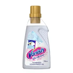 Vanish Oxi Action Powerweiss Gel – 750 ml – Fleckenentferner für weiße Wäsche