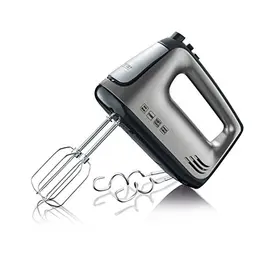 SEVERIN Handmixer HM 3832, 5 Geschwindigkeitsstufen, 400 W, grau-metallic-schwarz