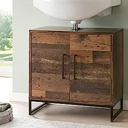 Schildmeyer Waschbeckenunterschrank Prato, Old Style Dark, 60 cm