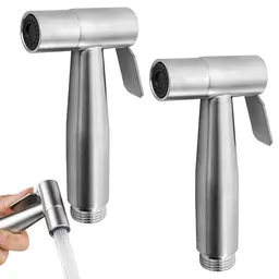 2 Stück Edelstahl Bidet Handbrause für Toilettenreinigung und Körperdusche