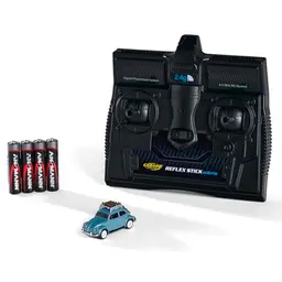 Carson 1:87 VW Beetle Wintersport RC Auto - Fahrfertiges Modell, Blau