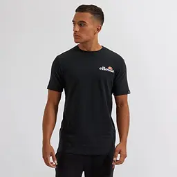 ellesse Herren Voodoo T-Shirt, Schwarz, Größe M