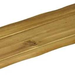 KESPER Schneid- und Servierbrett aus Akazienholz, 38 x 14,5 cm, Braun