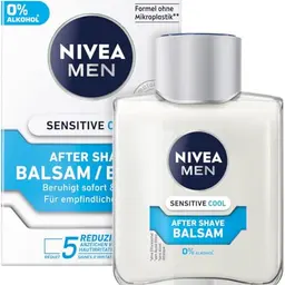 NIVEA MEN Sensitive Cool After Shave Balsam 100 ml - Beruhigende Hautpflege nach der Rasur