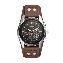 Fossil Coachman Herren Uhr mit Lederarmband