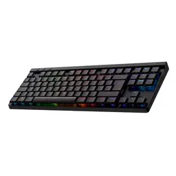 Logitech G G515 TKL kabellose Gaming-Tastatur - Schwarz, RGB, PBT-Tastenkappen, deutsches QWERTZ-Layout