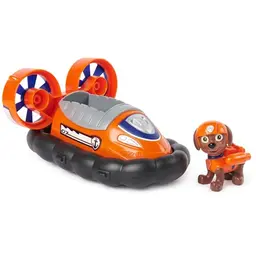Paw Patrol Luftkissenboot mit Zuma-Figur, Spielzeug für Kinder ab 3 Jahren