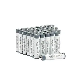 Amazon Basics AAA-Alkali-Batterien, 40 Stück, 1,5 V, 5 Jahre haltbar