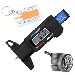TaimeiMao 2 Stück Digital Reifenprofiltiefenmesser mit LCD Display für PKW, Vans und LKW