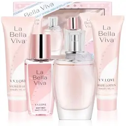 Geschenkset für Frauen mit Körperlotion, Parfüm und Duschgel - ideale Geschenkideen für Mütter, Freundinnen und Kolleginnen