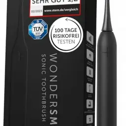 WonderSmile Schallzahnbürste Pro Ultimate Black – Testsieger 2026* – IPX8