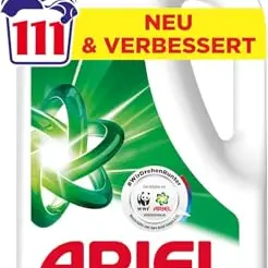 Ariel Flüssigwaschmittel, 111 Wäschen, Fleck-Weg-Power, selbst in kaltem Wasser