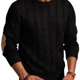PJ PAUL JONES Herren Pullover mit Rundhalsausschnitt Langarm