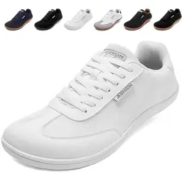 Minimalistische Barfußschuhe für Damen und Herren – Traillaufschuhe in Weiß, Größe 42 EU