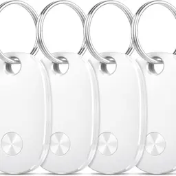 Smart Air Tracker 4er Pack – Bluetooth Schlüssel- und Gepäckfinder, kompatibel mit Apple Wo ist? APP