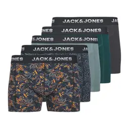 JACK & JONES JUNIOR Jacmaxwell Trunks 5er Pack, Goblin Blue, Größe 128