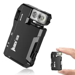 WUBEN G5 LED Taschenlampe, 400 Lumen, aufladbar, RGB, Schlüsselanhänger, wasserdicht, 6 Modi, für Camping und Outdoor