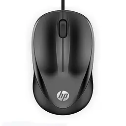 HP Maus 1000 schwarz, kabelgebunden, 1200 DPI, USB