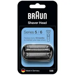 Braun Series 5 Elektrorasierer Ersatzscherteil, passend für Modelle ab 2020, schwarz, 1er Pack