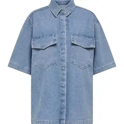 Onlsophie Oversize Kurzarm Denim Shirt
