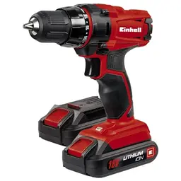 Einhell Akku Bohrschrauber TC-CD 18-2 Li mit 2 Akkus und Transportkoffer