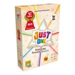 Just One - Partyspiel des Jahres 2019 für 3-7 Spieler ab 8 Jahren, 20+ Minuten
